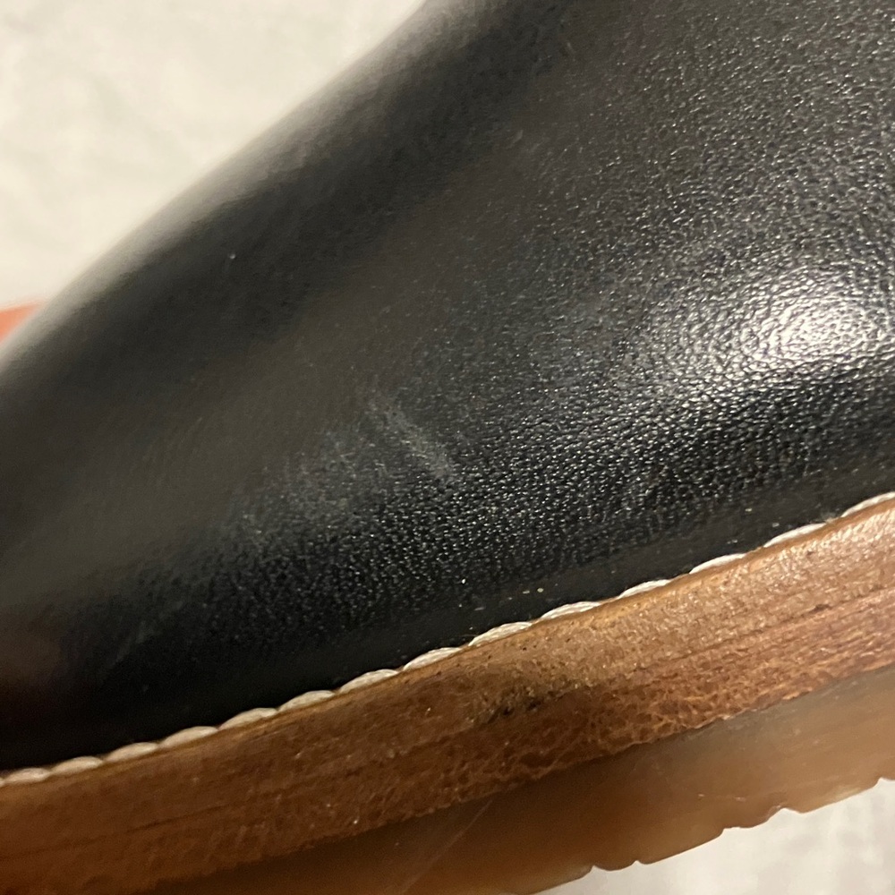Frye Camryn Tall pull on boots black leather aize US 9M - Picture 13 of 15